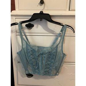 Victoria secret corset top! Super cute and never worn, with tags! Size large